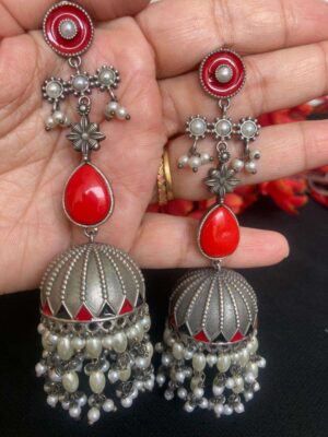 Red-Drop-Jhumky-001