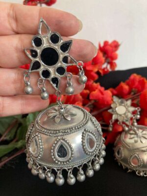 Kashmiri_Jhumky_Mirror_Work2