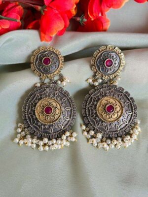 Cleopatra Earrings (Red)
