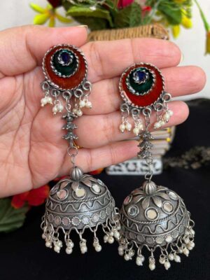 Long Multi Afgani Jhumky 002