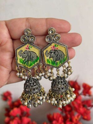 Meenakari Jhumky 001