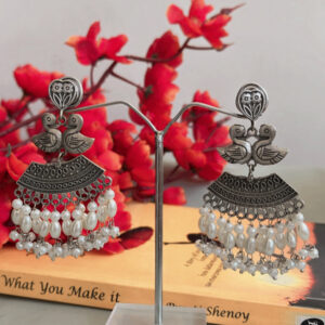 Mumtaj Beaded Jhalar Earrings 001