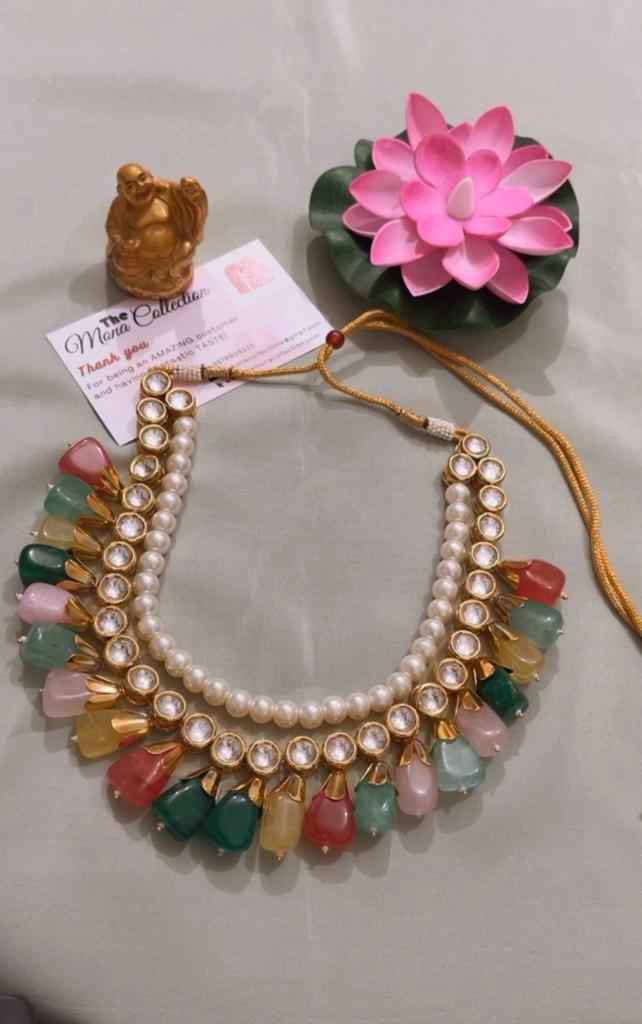 Fusion Multi-pearl Necklace