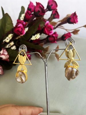 Quirky Druzy Earrings-002