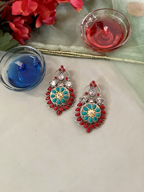 AKRITI_RED_n_TURQUISE_EARRINGS_001