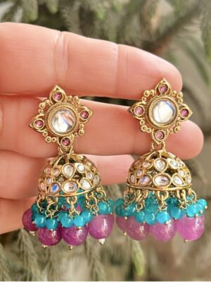 MINI_MULTI_KUNDAN_SMALL_JHUMKY