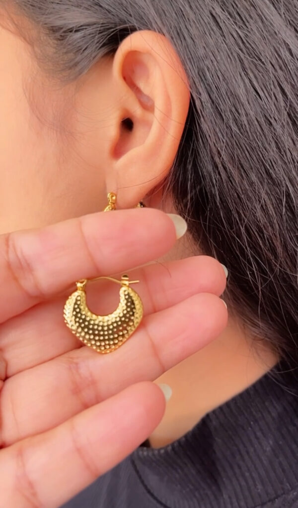 Korean Elegant Hoop Earrings Style-1-001