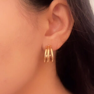 Korean Hoop Earrings Style 4-001