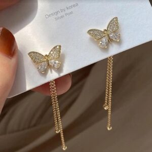 Velvet-Wing Korean Earrings-001