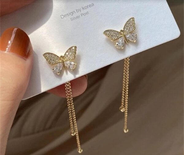 Velvet-Wing Korean Earrings-001