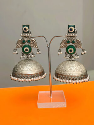 Chandraghanta Lightweight Brass Jhumky 001