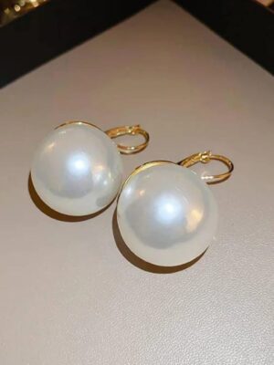 Classic Pearl Pop Korean Earrings001
