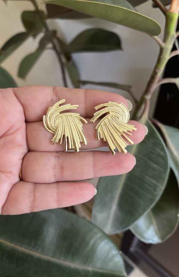 Radiance Burst Korean Earrings 002