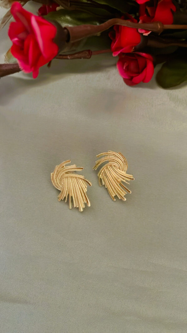 Radiance Burst Korean Earrings 003