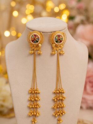RangRani Tassel Kashmiri Earrings 001