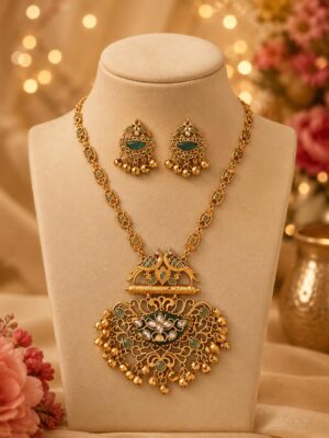 Meher Kashmiri Necklace Set 001