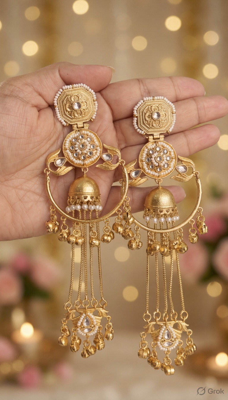 Shringar Gold Jhumky 001