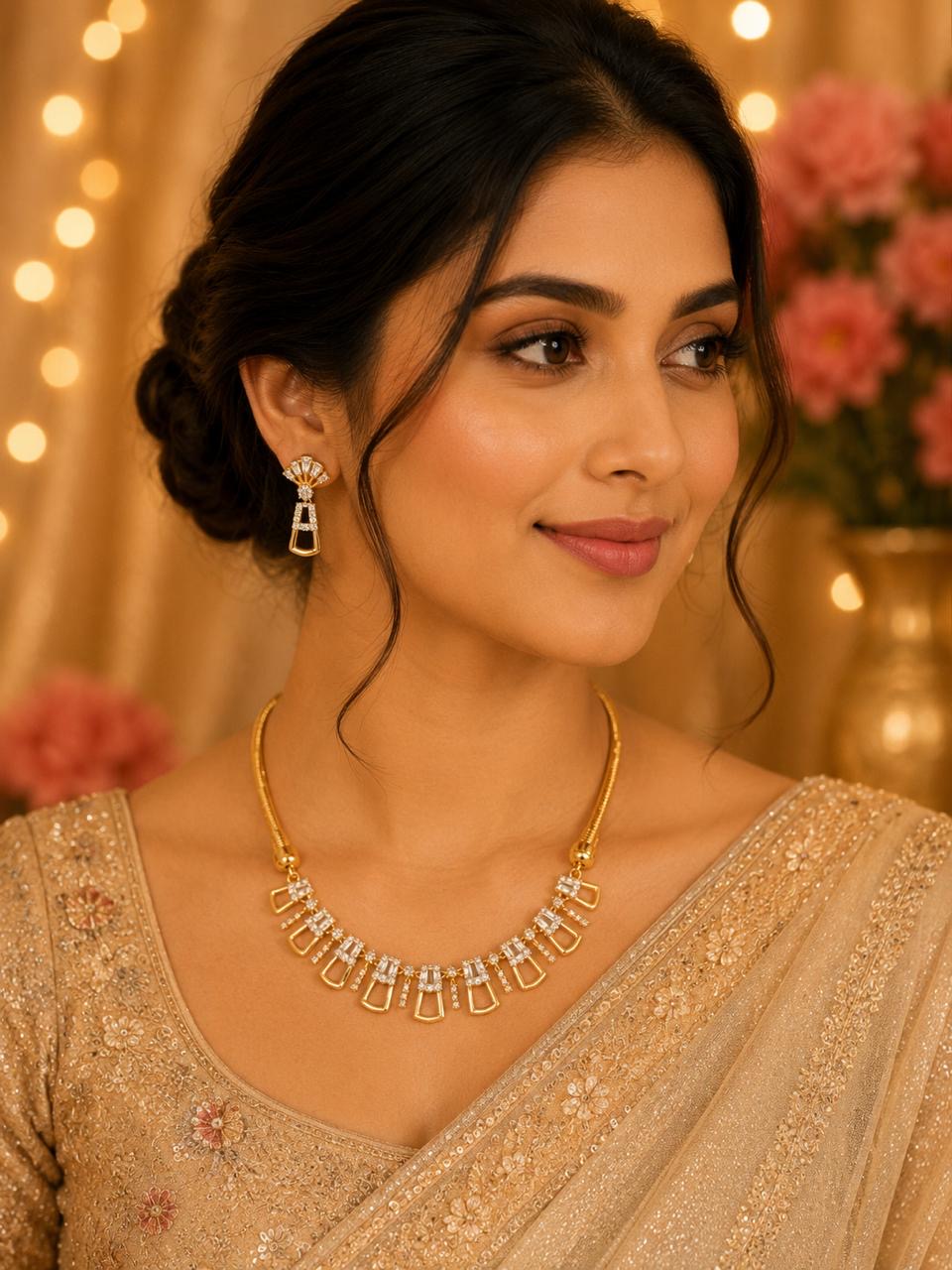Starlit Aura Necklace Set 002